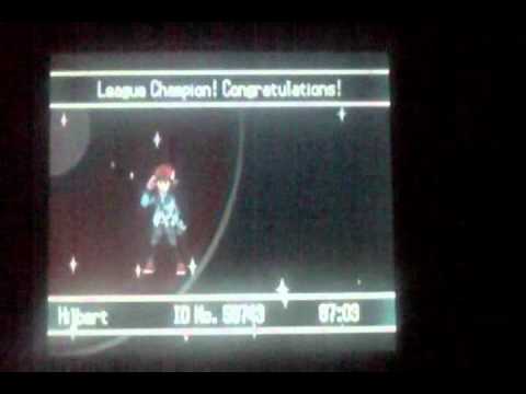 Pokemon White Movie pt79 Hilbert's Victory, Reflections (Final Ending)