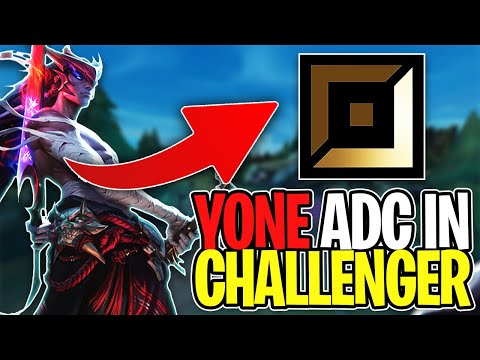 I Played Yone ADC In Challenger And Destroyed Them?! - League of Legends
