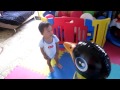 May 04 2012 Sesame Street Theme Song Playing With Penguin