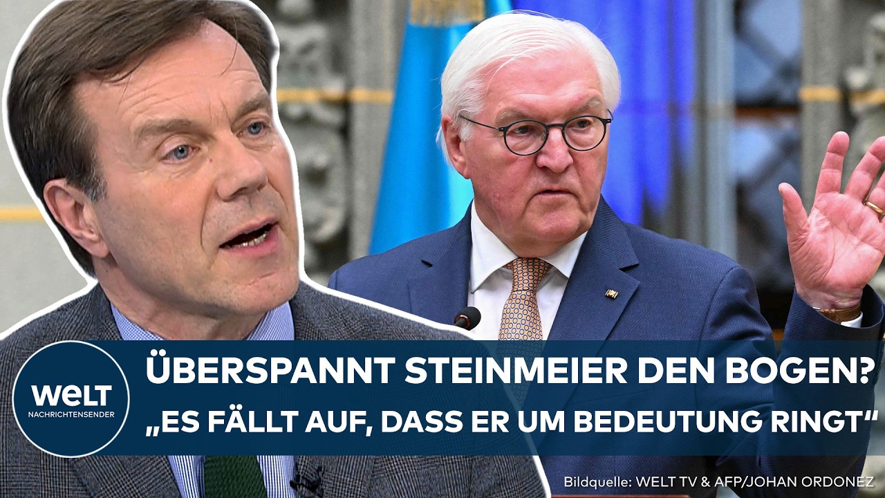 IRAN-KRIEG: Frank-Walter Steinmeiers Aussagen irritieren! "Es fällt auf, dass er um Bedeutung ringt"