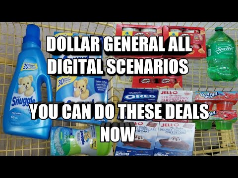 DOLLAR GENERAL ALL DIGITAL DEALS| YOU CAN DO THESE DEALS NOW Video