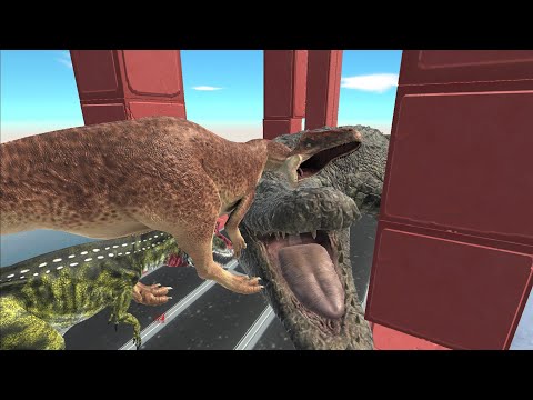 ALL UNITS - BRIDGE ATTACK - Animal Revolt Battle Simulator