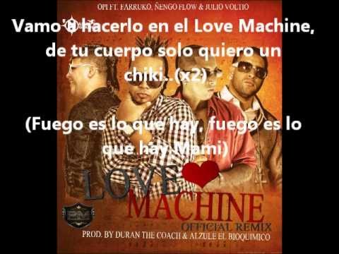 Love machine Remix (letra) Opi.wmv