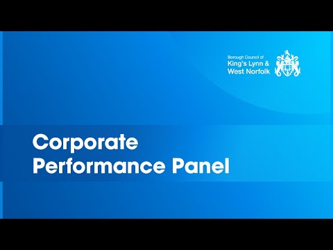 Corporate Performance Panel - 3rd June 2020