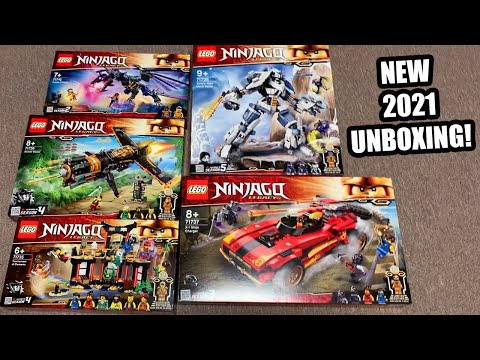 LEGO Sent Me the 10th Anniversary Ninjago Legacy Sets! - NEW 2021 Early Unboxing