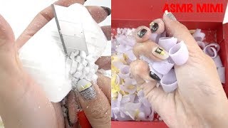 【ASMR】石鹸を削る音、握り潰す音 Soap Carving