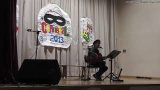 Pasodoble &#39;Cuando en una pasarela&#39; JUAN CARLOS ARAGÓN en CarnavAlgaidas 19/1/2013