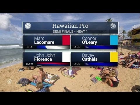 2016 Hawaiian Pro Semifinals Heat 1