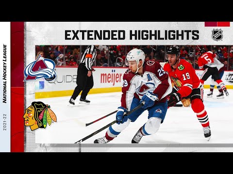 Colorado Avalanche vs Chicago Blackhawks Jan 4, 2022 HIGHLIGHTS