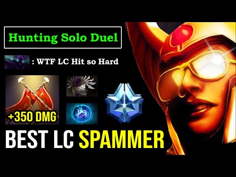 No Mercy From Legion Spammer +350 DMG Nonstop Solo Duel Everyone Like a God EZ Win Offlane DotA 2