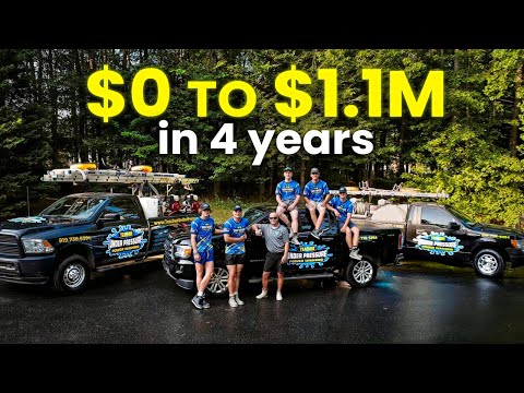 How Ryan Built a Million-Dollar Pressure Washing Business