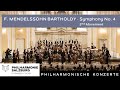 Mendelssohn Bartholdy:Symphonie No 4 op. 90, 2. movement, Andante con moto,  "Italian"