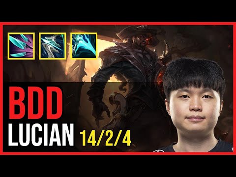 Bdd - LUCIAN vs. ANIVIA Mid | KR Grandmaster | QUADRAKILL