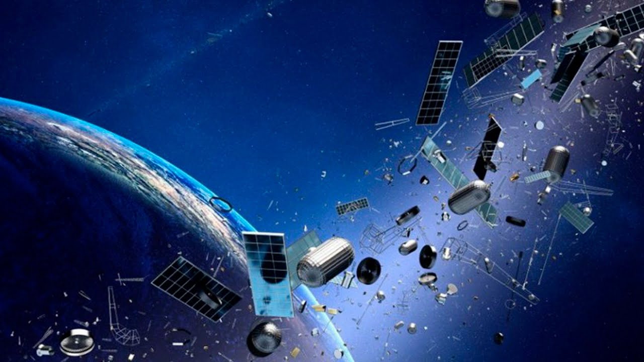 O perigo do lixo espacial em volta da Terra