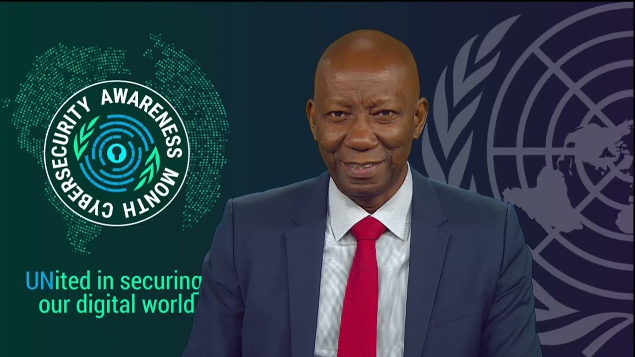 Bernardo Mariano Jr., UN CITO, ASG, Cybersecurity Month Message