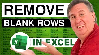 Excel - Can You Quickly Delete All Blank Rows On An Excel Sheet - Episode 1932