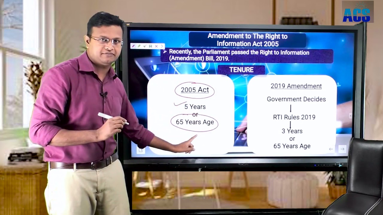 RTI (Amendment) Act 2019