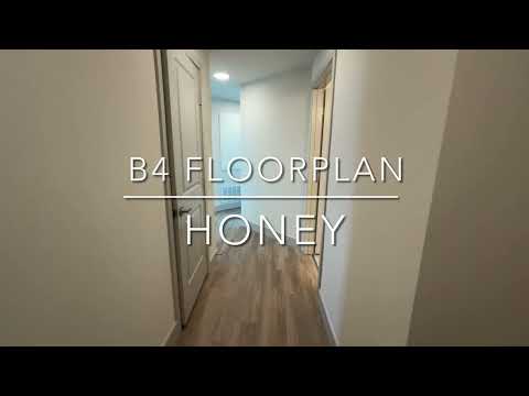 B4 Honey Floor Plan at Vita Apartment Homes in Orange, CA - Fairfield