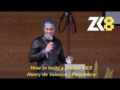 ZK8: How to build a private DEX - Henry de Valence - Penumbra
