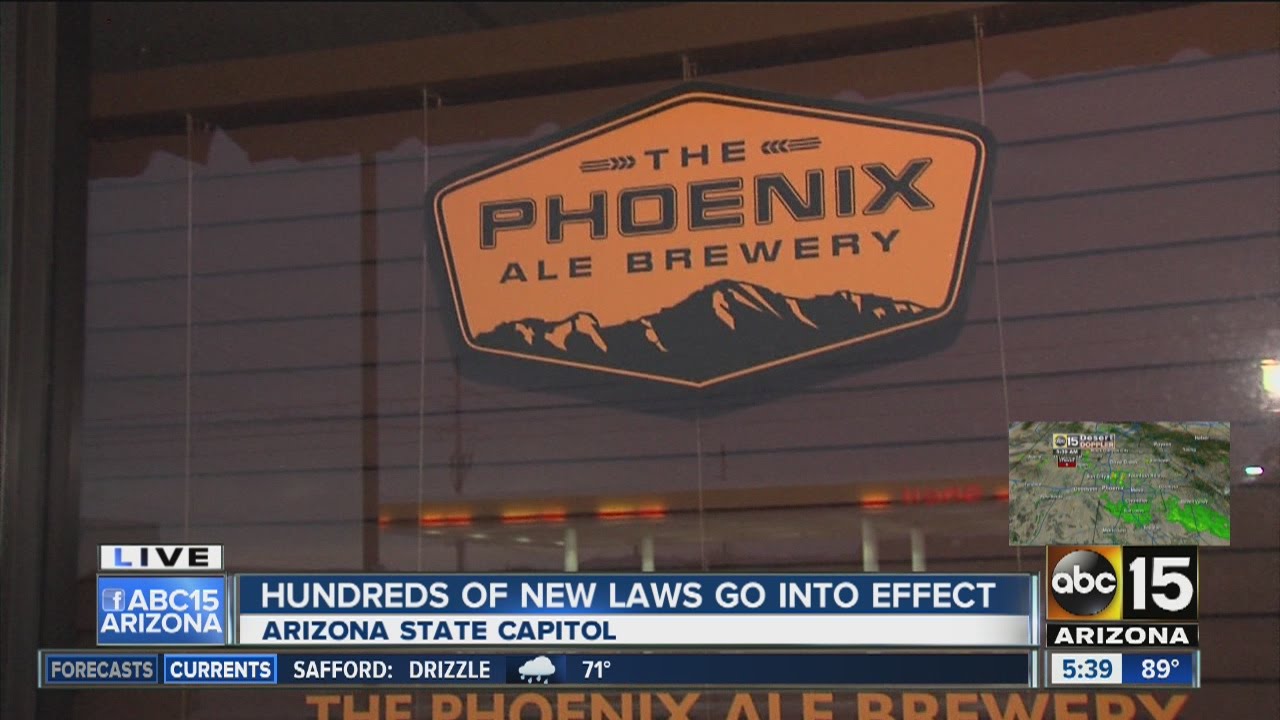 Hundreds of new laws going into effect in Arizona
