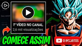 Como Começar Seu CANAL de GAMES DARK com 2.600 VIEWS JÁ NO 1° VÍDEO! (mesmo com 0 inscritos)🤯🔥