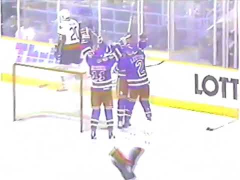 Phil Bourque OT Winner In First Game Ever VS Ottawa Senators 10/24/1992