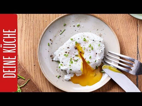 Pochiertes Ei – mit und ohne Essig!🥚| So einfach geht's | REWE Deine Küche