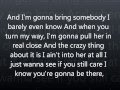 I Know You're Gonna Be There lyrics Luke Bryan