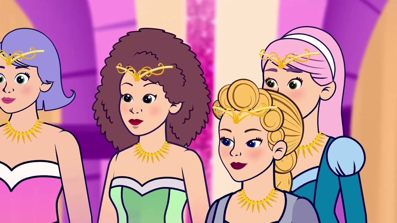 A Menina Preguiçosa e a Menina Trabalhadora | 4 Contos | Desenho Animado