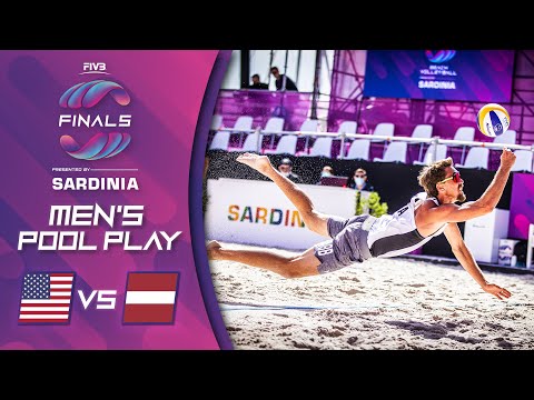 Crabb/Gibb vs Plavins/Tocs - Full Pool Play Match | World Tour Finals 2021
