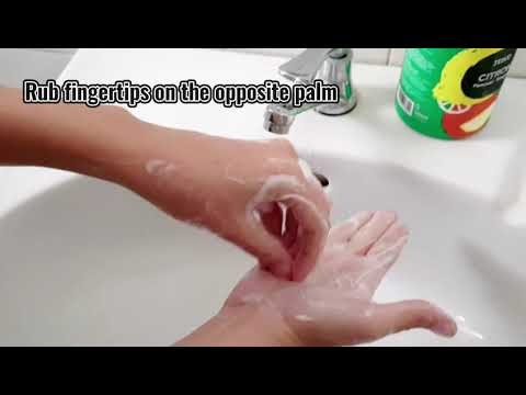 HomeCare Shop Malaysia - Proper hand washing technique