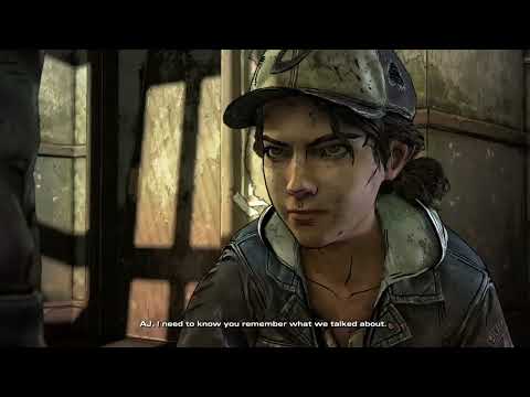 Telltale's The Walking Dead Clementine and AJ Meets James