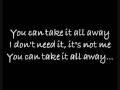 Ryan Cabrera-Take it all away lyrics