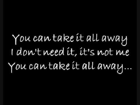 Ryan Cabrera-Take it all away lyrics