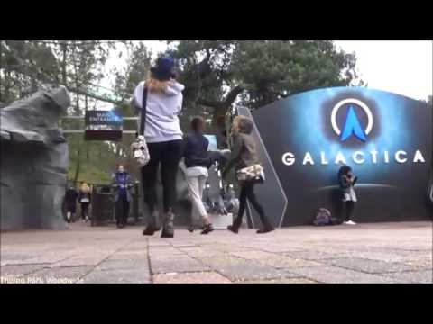 Alton Towers GALACTICA New OnBoard VR Pov On/Off Ride 2016 + Trance