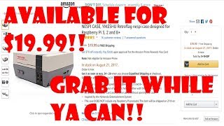 NESPI RASPBERRY PI CASE AVAILABLE $19.99! RETROFLAG NES CASE