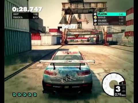 DiRT 3 - Gymkhana Sprint 02 [Platinum Medal] - done in 0:44.197 - DC Compound