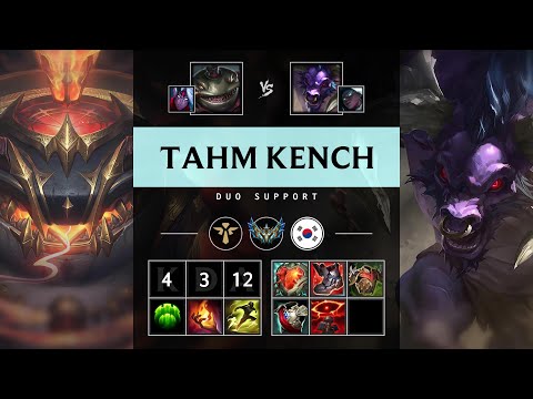 Tahm Kench Support vs Alistar - KR Challenger Patch 25.12