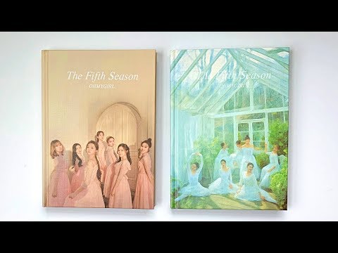 😭A Slightly Disappointed Unboxing of Oh My Girl 오마이걸 1st Album The 5th Season (Both Ver) Video