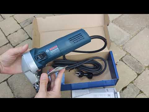 Akumuliatorinės kerpamosios skardos žirklės Bosch GSC 75-16 Professional video