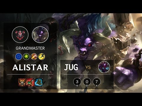 Alistar Jungle vs Kha'Zix - EUNE Grandmaster Patch 10.4
