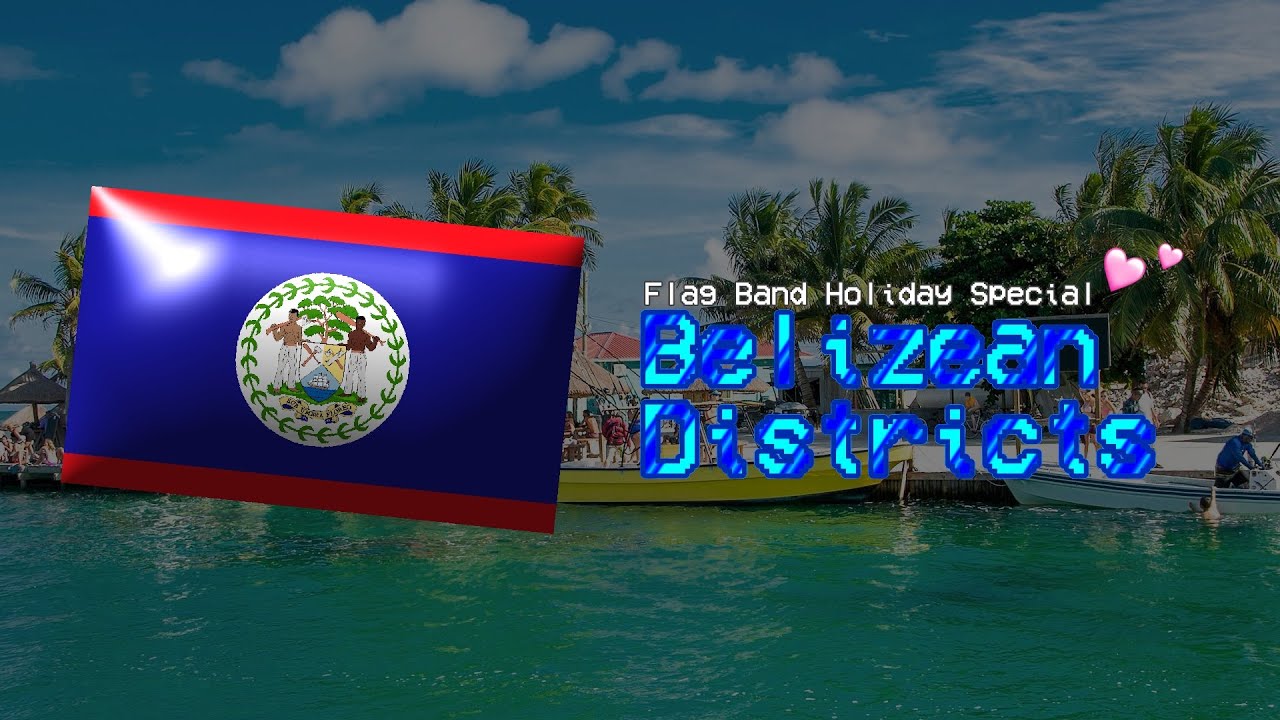 Flag Band: Belizean Districts