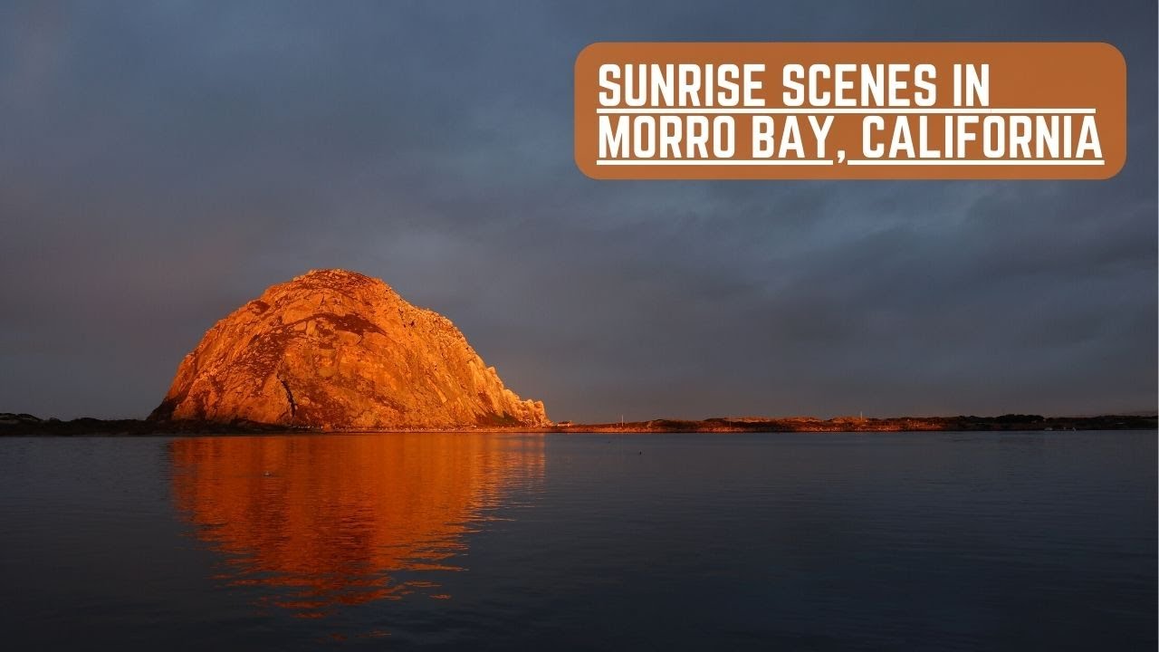Morgen på anker i Morro Bay, CA - Seiling med Sea Dream til Clyde -