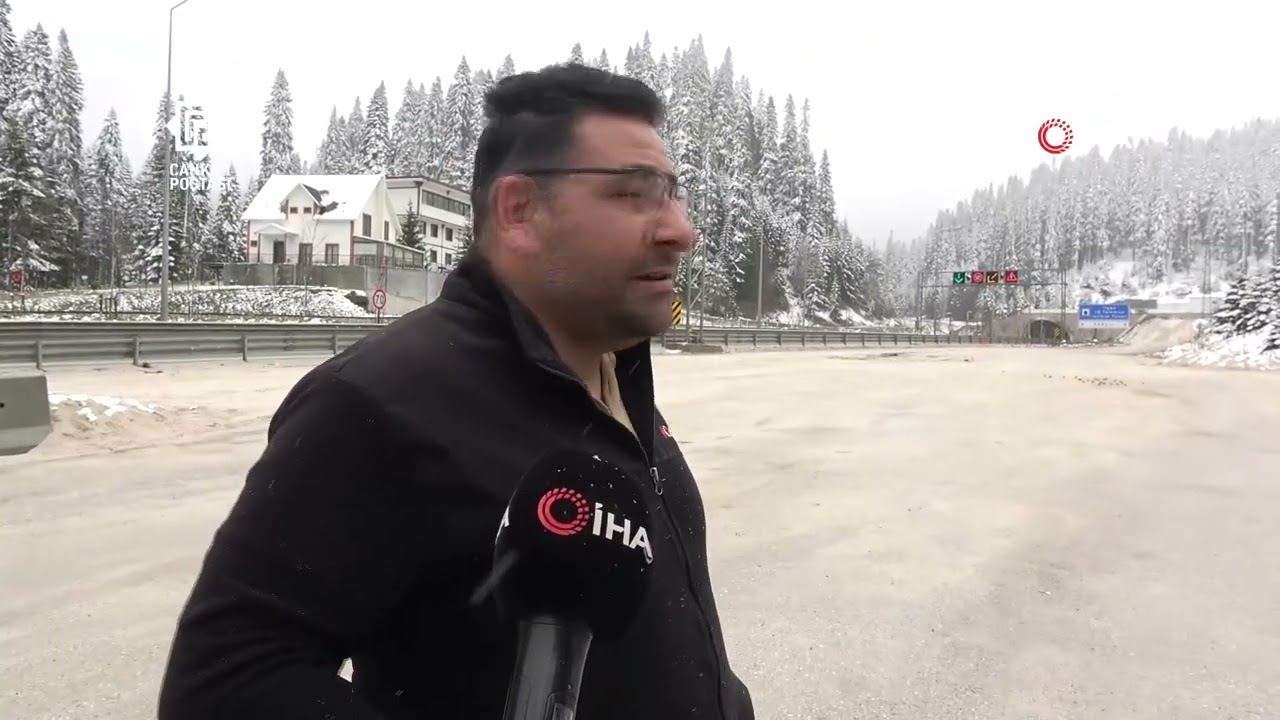 Ilgaz Dağı mayıs ayında beyaza büründü