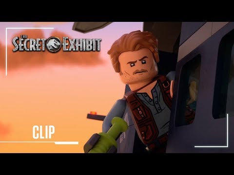 LEGO Jurassic World: The Secret Exhibit | Clip: Pterodactyl Helicopter Chase | Jurassic World