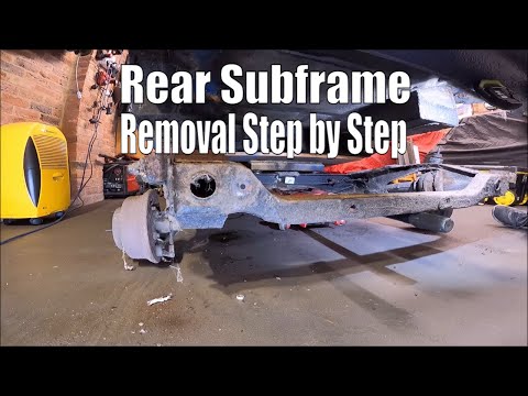 Rear Subframe Removal *Budget Restoration* - Classic Mini Workshop Part 22