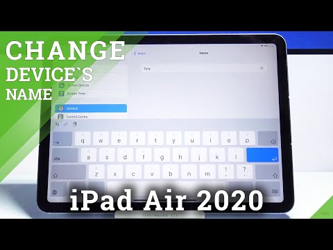 How to Change iPad Air 2020 Name – Rename iPad