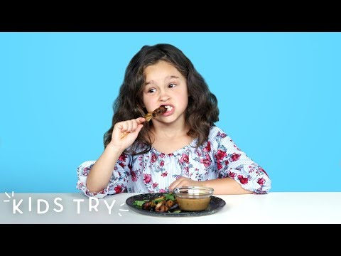 Kids Try Barbecue From Around the World Part 2 | Kids Try | HiHo Kids