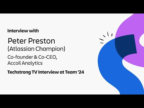 Interview with Peter Preston | Techstrong TV Interview at Team '24 | Atlassian