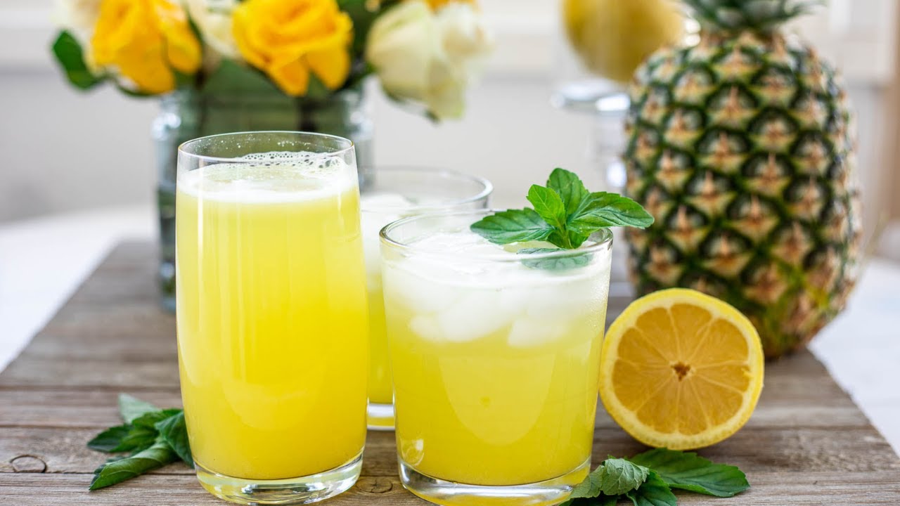 Juice Pineapple Lemon Best Cooking recipes In the world